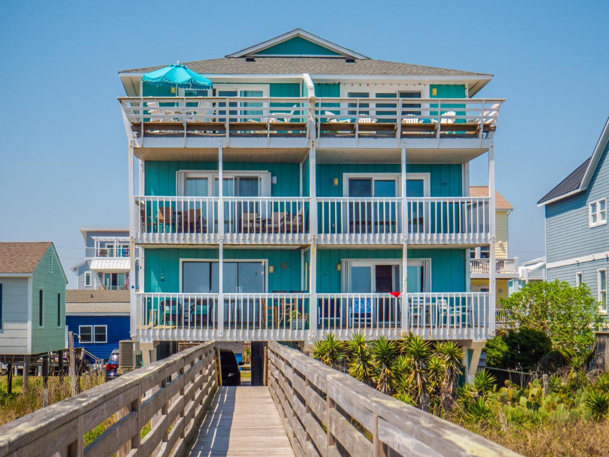 The Sandcastle At Tiki Apartamento Carolina Beach Exterior foto